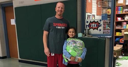 Springer Elementary Students Raise Money for Jump Rope for Heart 